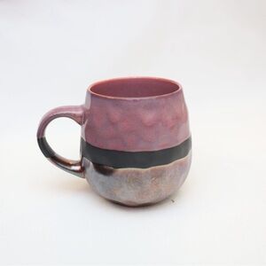 💘Sarah Signature Iridescent Mug Rose Gold Copper Round-Hammered Texture